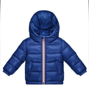 MONCLER AUBERT jacket 12-18 months royal blue